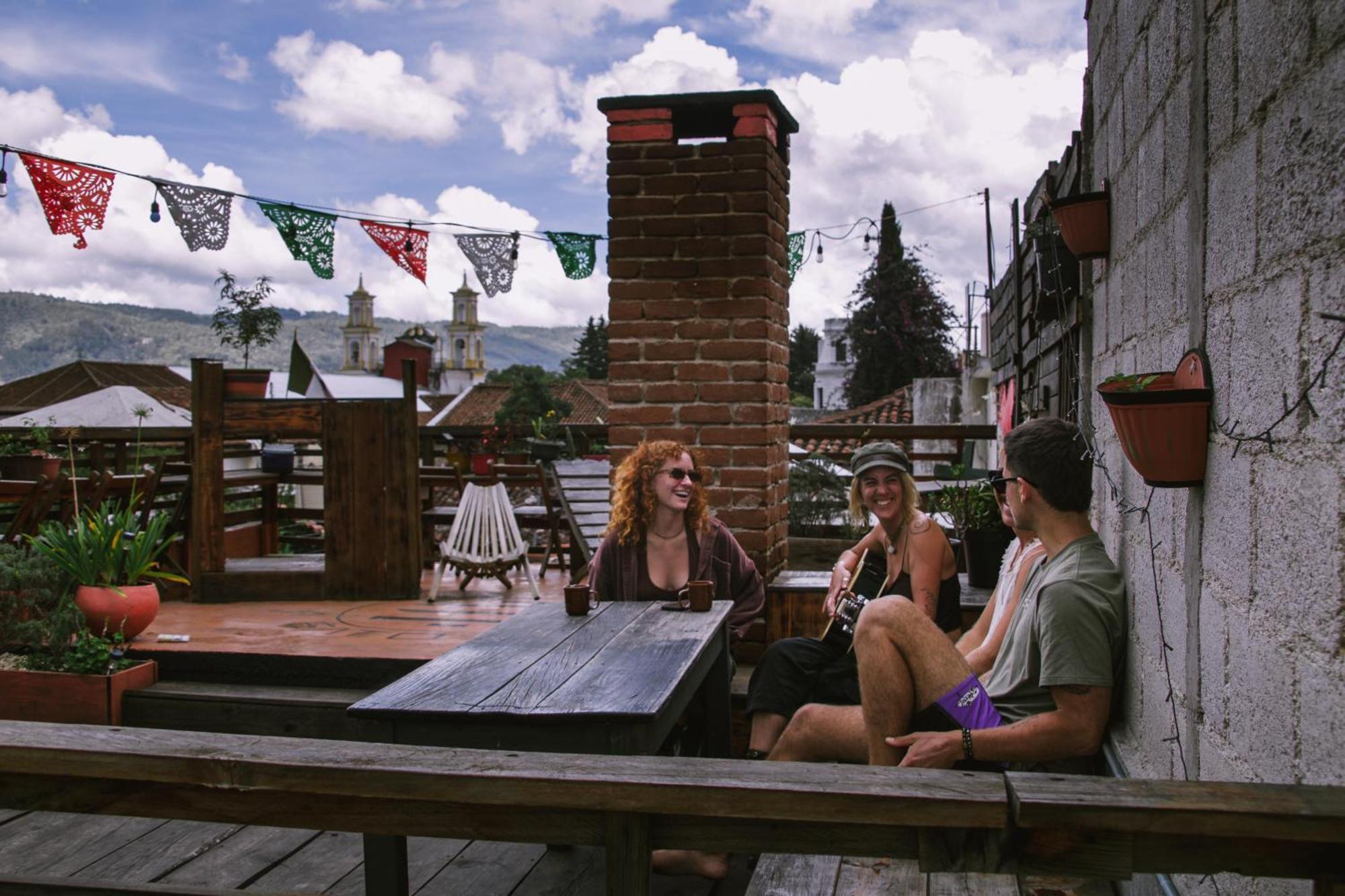 Hostel Casa Satoshi San Cristóbal de Las Casas Zewnętrze zdjęcie